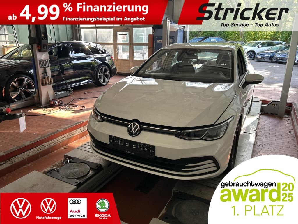 Volkswagen Golf 2024 г. Белый, пробег 47438 км