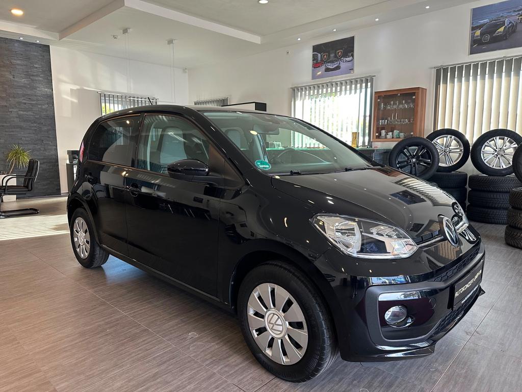 Volkswagen up! 2021 г. Чёрный, пробег 48736 км