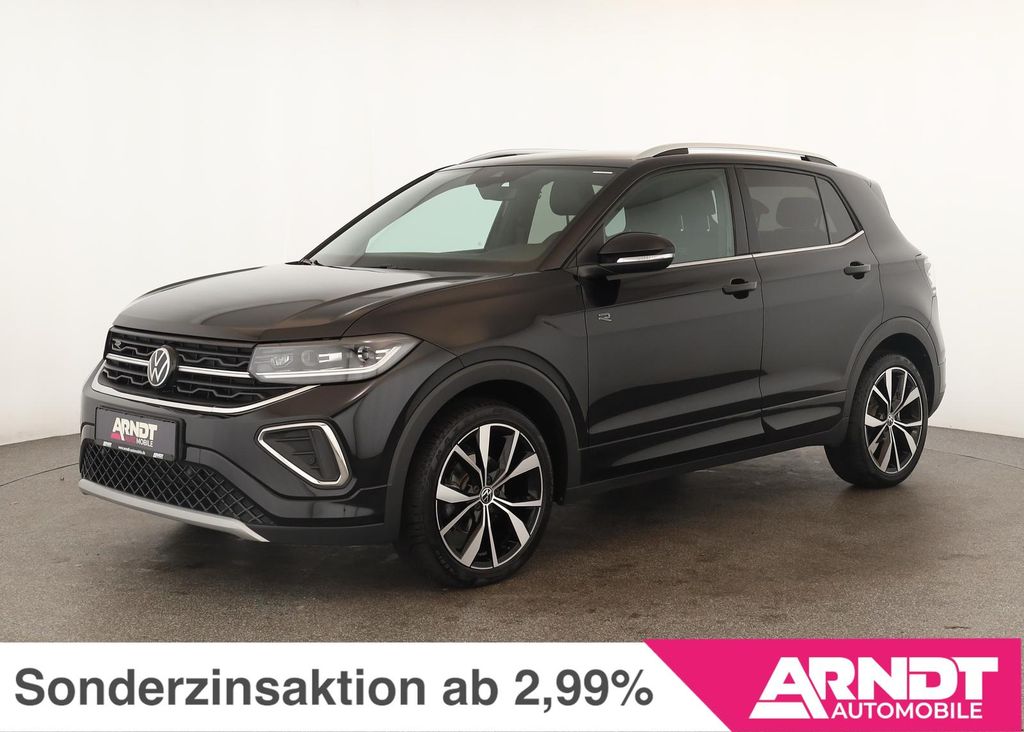 Volkswagen T-Cross 2024 г. Чёрный, пробег 37700 км