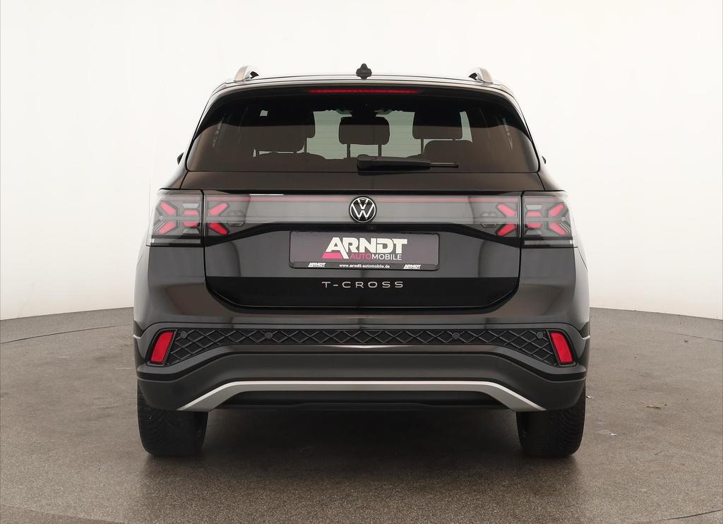 Volkswagen T-Cross 2024 г. Чёрный, пробег 37700 км