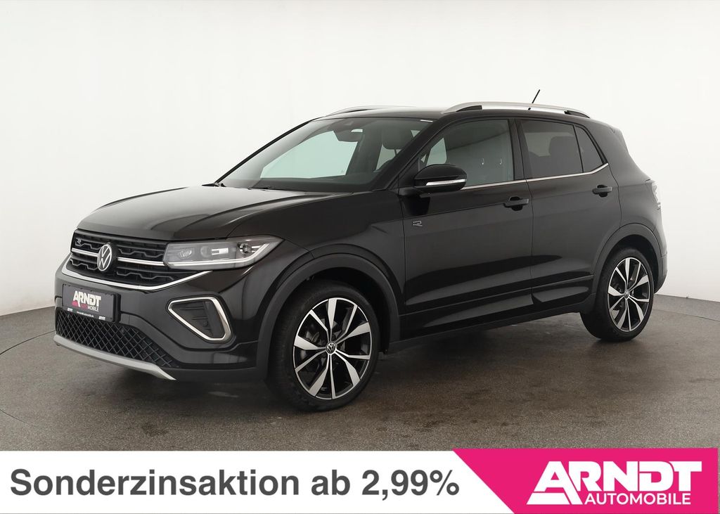Volkswagen T-Cross 2024 г. Чёрный, пробег 41300 км