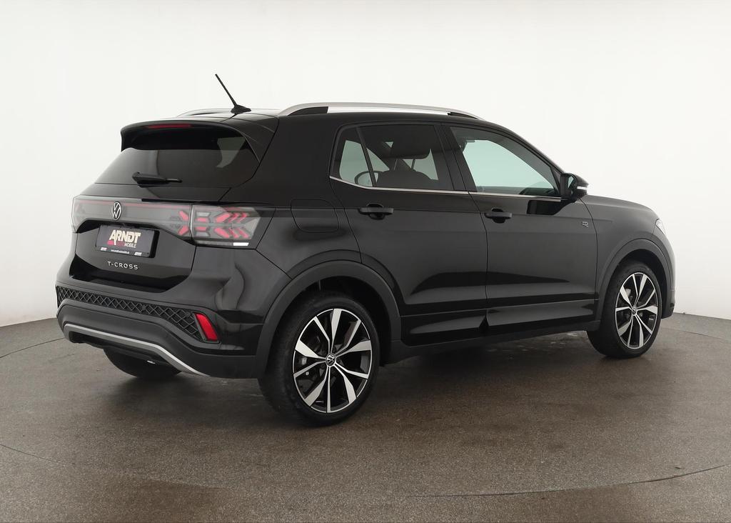 Volkswagen T-Cross 2024 г. Чёрный, пробег 41300 км