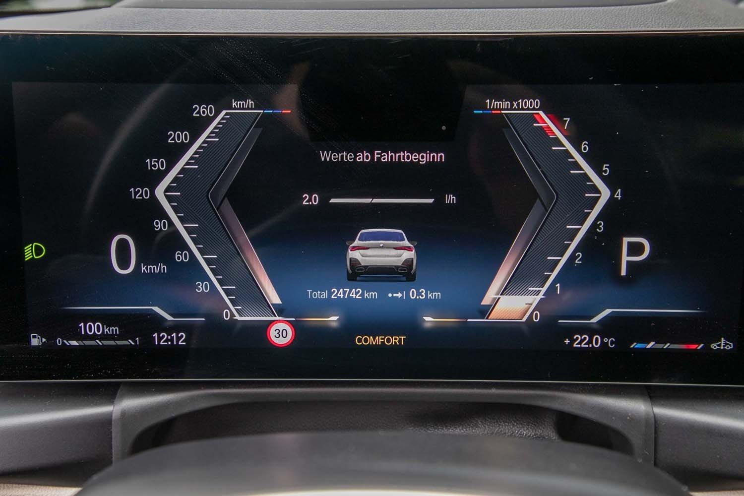 BMW M440 2023 г. Белый, пробег 24741 км