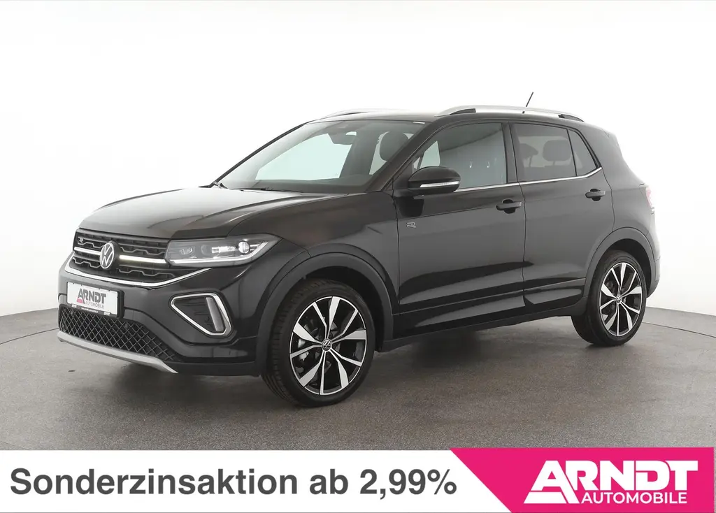 Volkswagen T-Cross 2024 г. Чёрный, пробег 45300 км