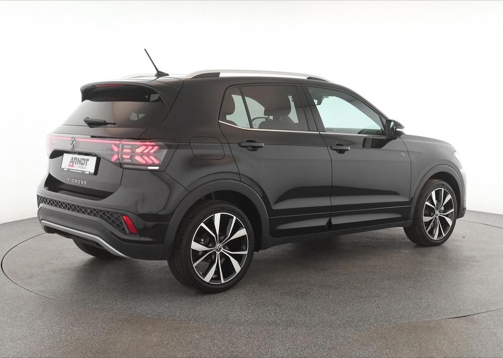 Volkswagen T-Cross 2024 г. Чёрный, пробег 45300 км