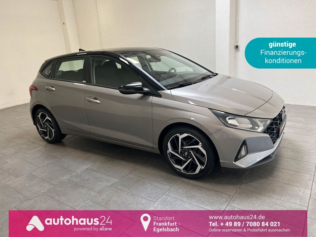 Hyundai i20 2021 г. Чёрный, пробег 31463 км