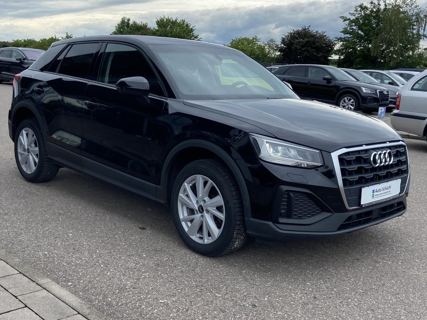 Audi Q2 2022 г. Чёрный, пробег 43076 км