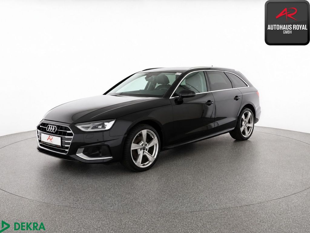 Audi A4 2023 г. Чёрный, пробег 44055 км