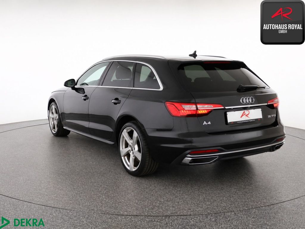Audi A4 2023 г. Чёрный, пробег 44055 км