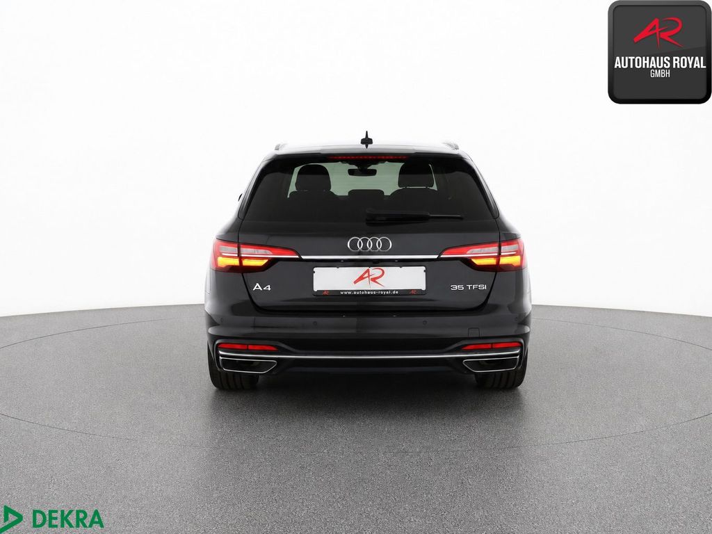 Audi A4 2023 г. Чёрный, пробег 44055 км