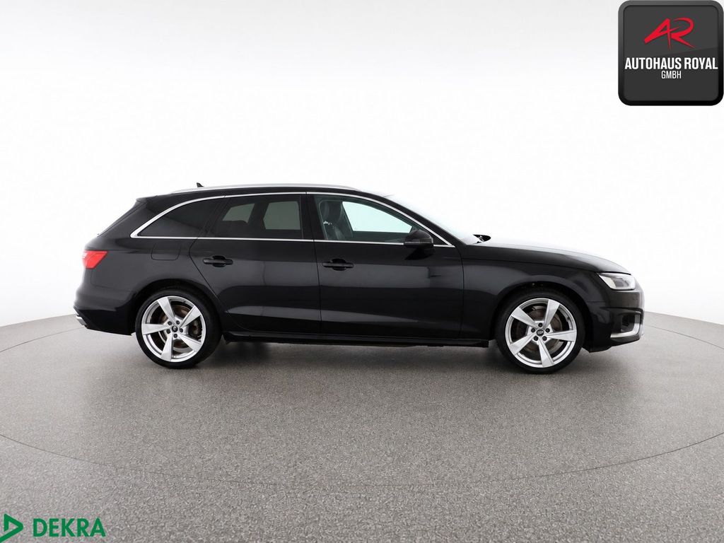Audi A4 2023 г. Чёрный, пробег 44055 км