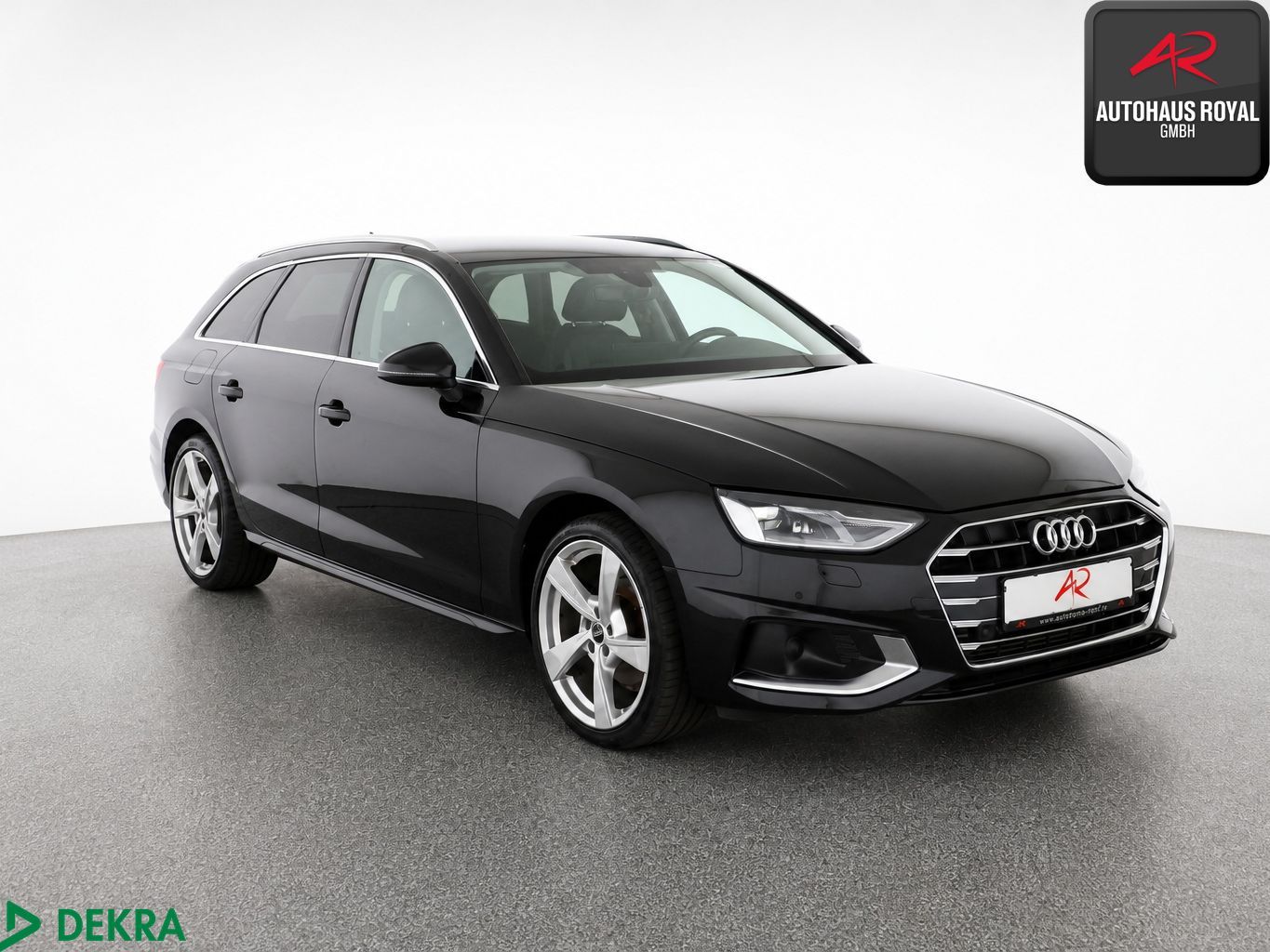 Audi A4 2023 г. Чёрный, пробег 44055 км