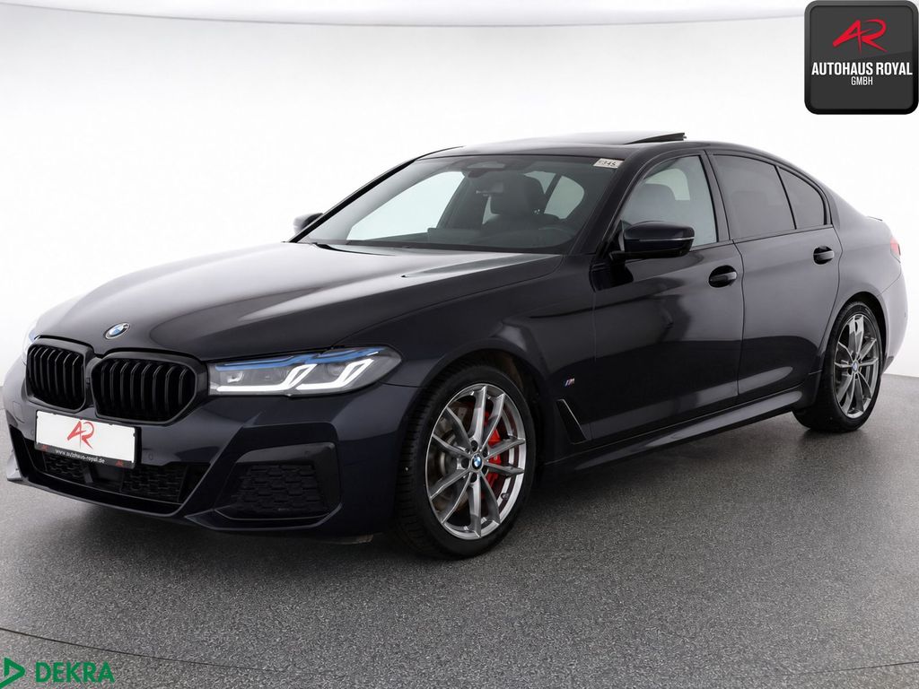 BMW M550 2022 г. Чёрный, пробег 48682 км