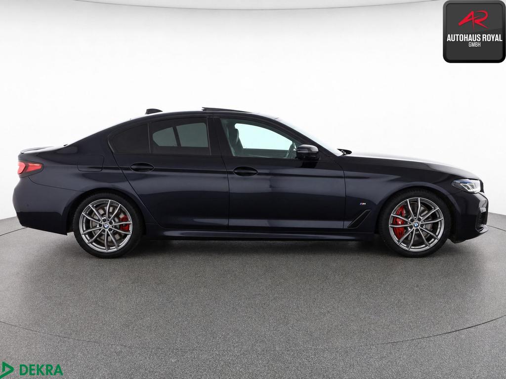 BMW M550 2022 г. Чёрный, пробег 48682 км