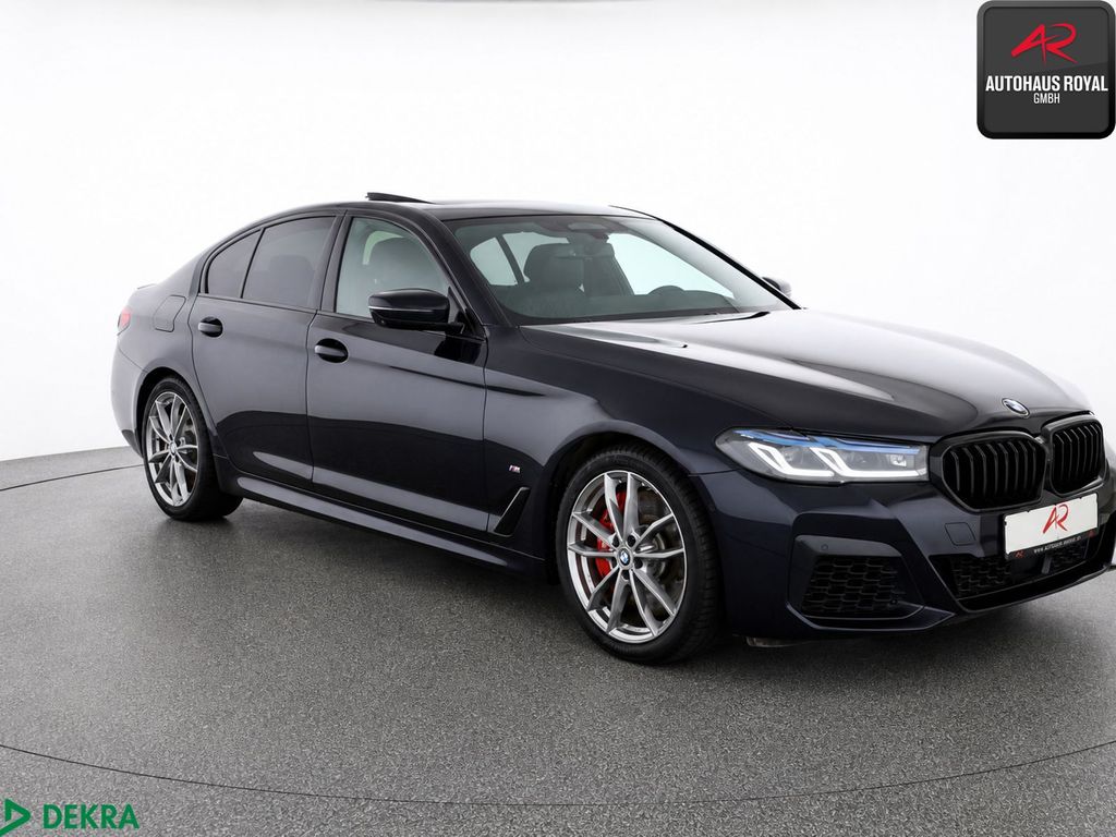BMW M550 2022 г. Чёрный, пробег 48682 км