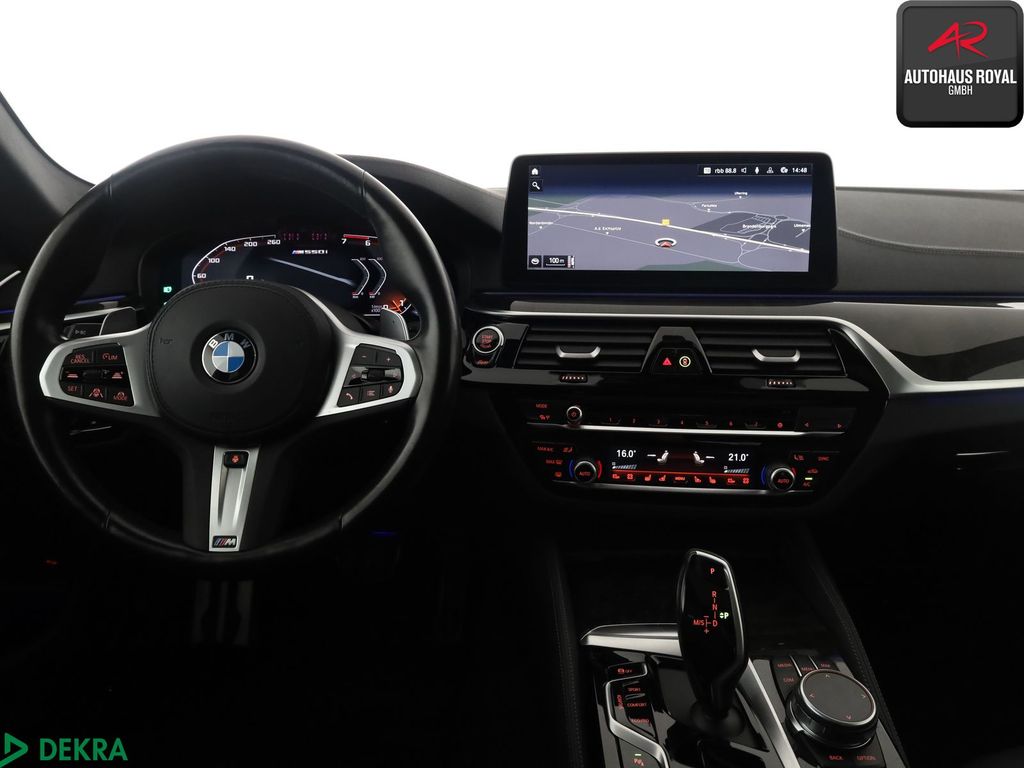 BMW M550 2022 г. Чёрный, пробег 48682 км