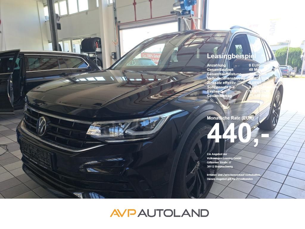 Volkswagen Tiguan 2022 г. Чёрный, пробег 50331 км