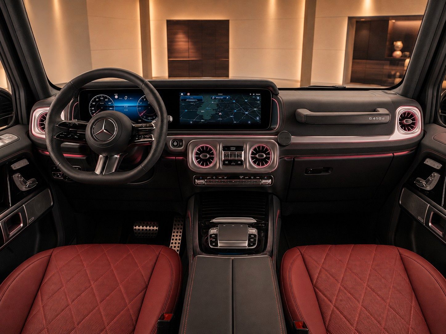 Mercedes-Benz G 450 2025 г. Чёрный, пробег 49000 км