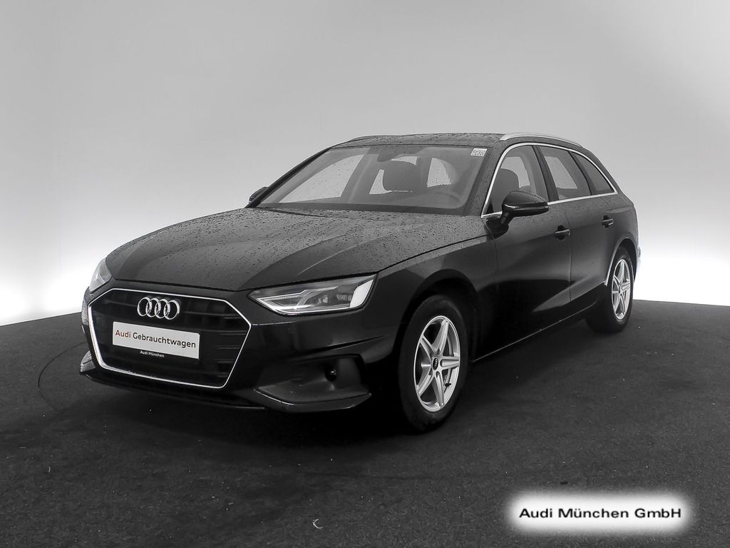 Audi A4 2023 г. Чёрный, пробег 57516 км