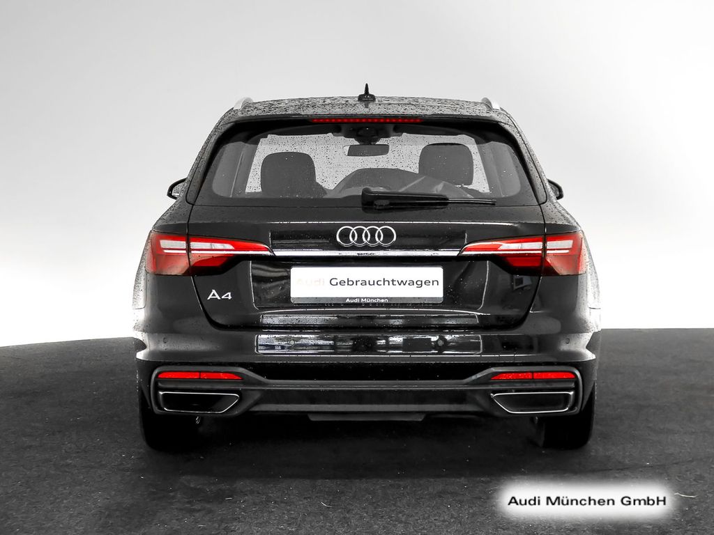 Audi A4 2023 г. Чёрный, пробег 57516 км