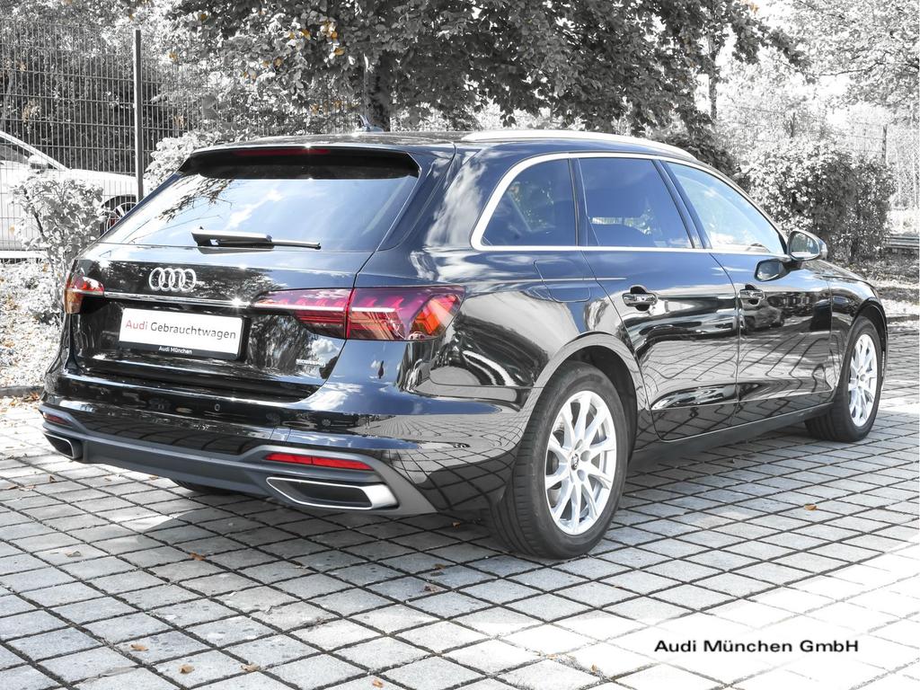 Audi A4 2023 г. Чёрный, пробег 57975 км