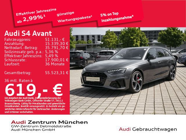 Audi S4 2024 г. Серый, пробег 23059 км