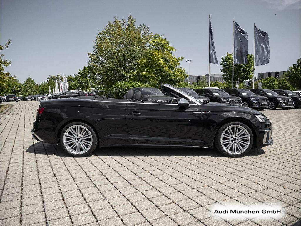 Audi S5 2024 г. Чёрный, пробег 17910 км