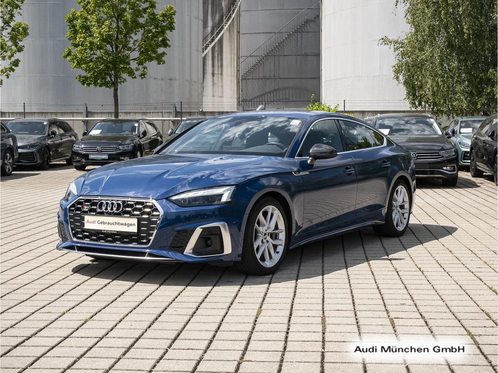Audi S5 2024 г. Синий, пробег 27987 км