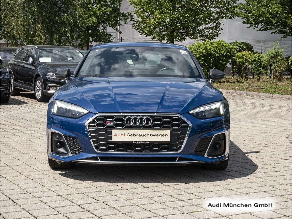 Audi S5 2024 г. Синий, пробег 27987 км