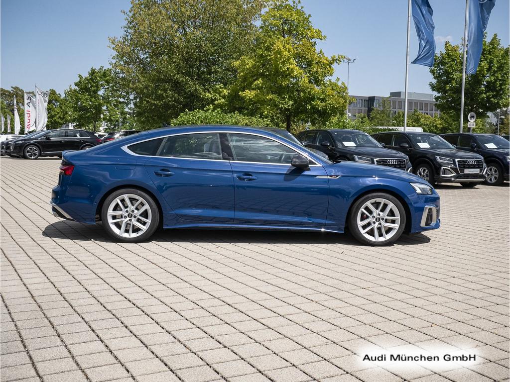 Audi S5 2024 г. Синий, пробег 27987 км