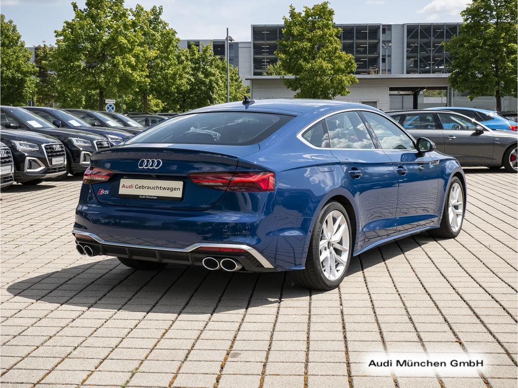 Audi S5 2024 г. Синий, пробег 27987 км