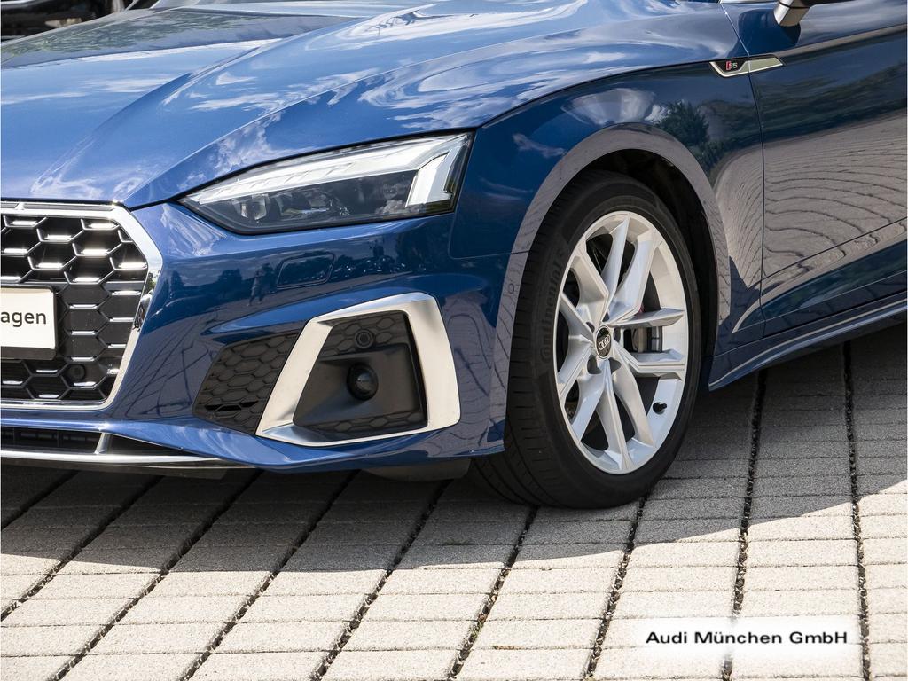 Audi S5 2024 г. Синий, пробег 27987 км