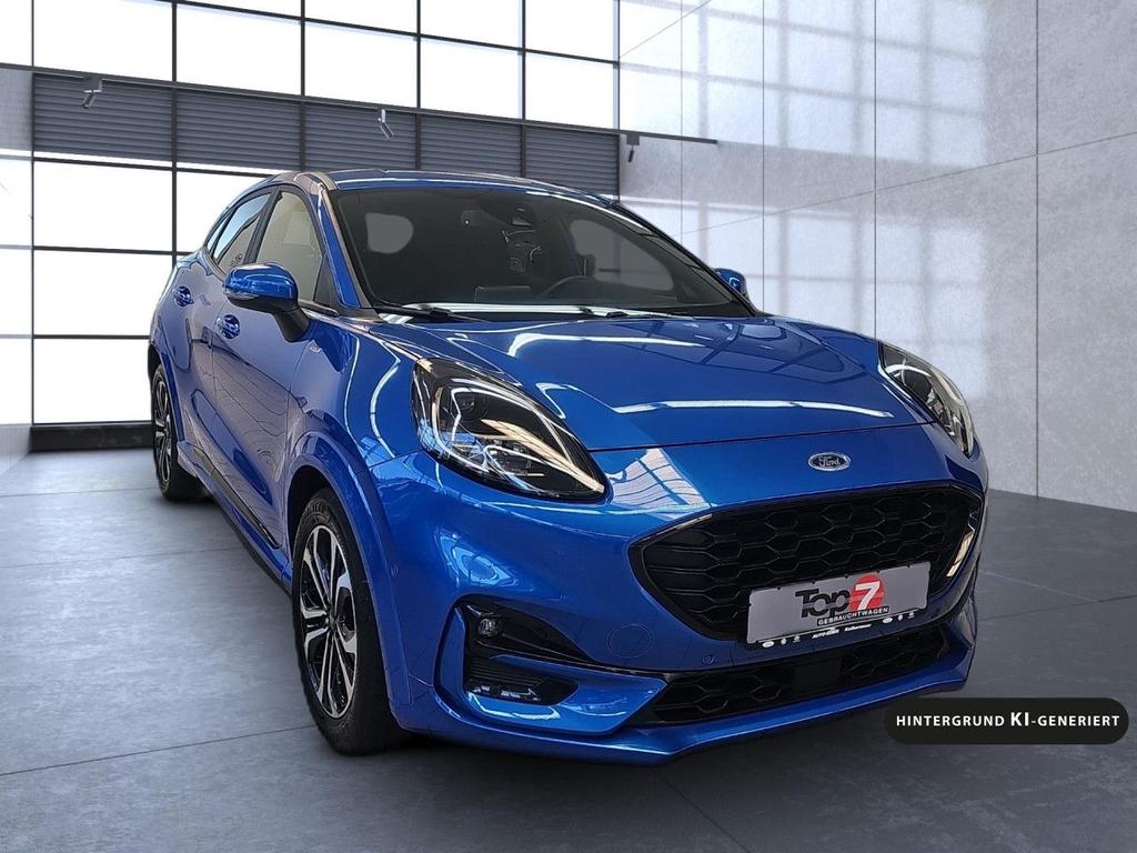 Ford Puma 2022 г. Синий, пробег 37765 км