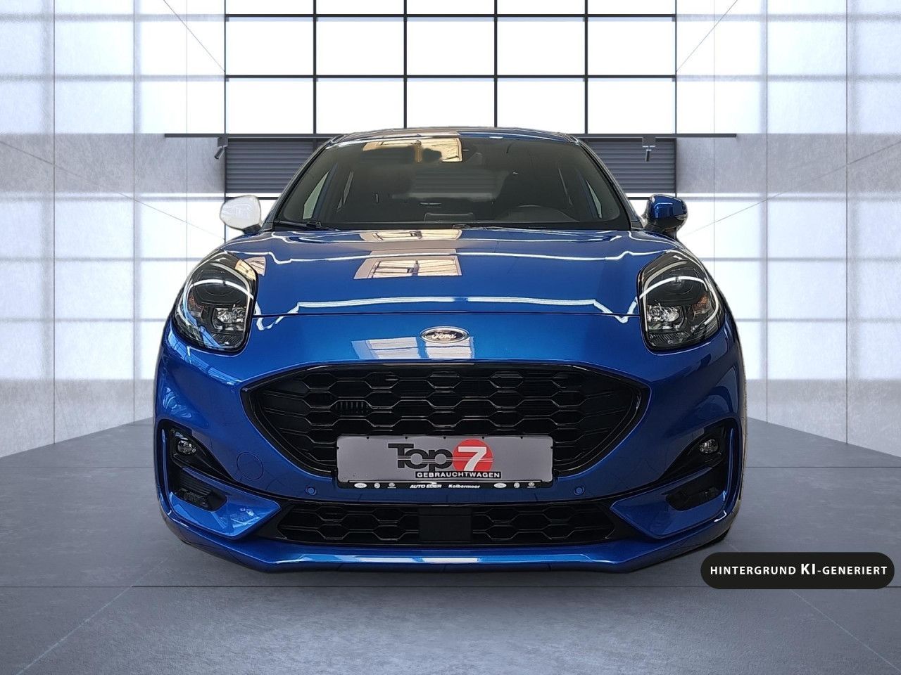 Ford Puma 2022 г. Синий, пробег 37765 км