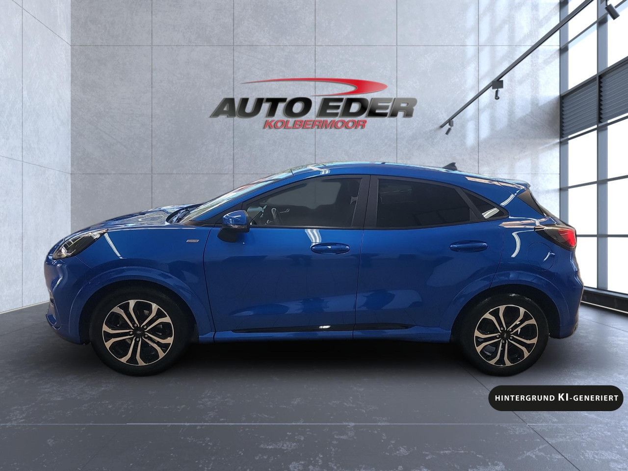 Ford Puma 2022 г. Синий, пробег 37765 км