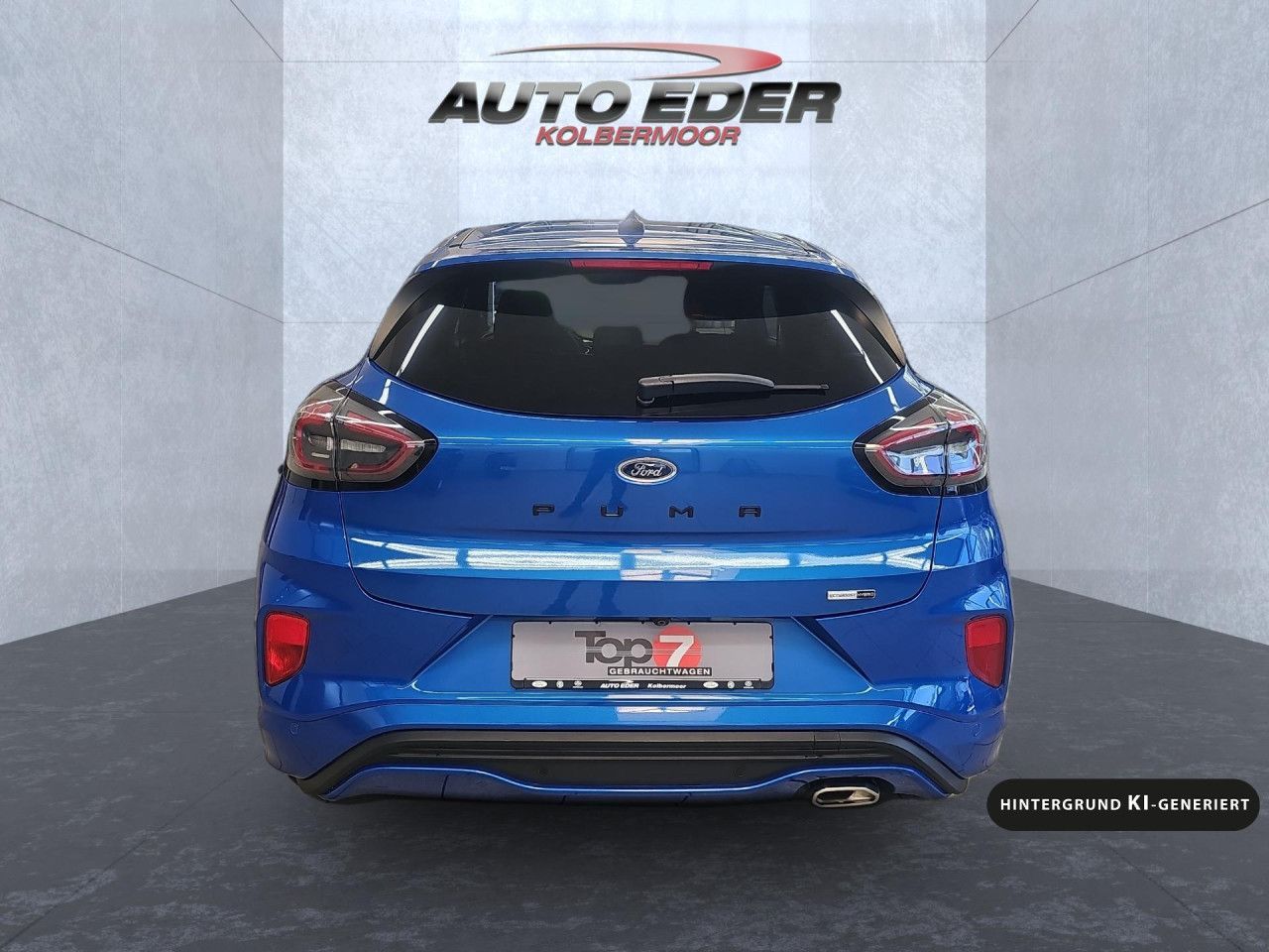 Ford Puma 2022 г. Синий, пробег 37765 км