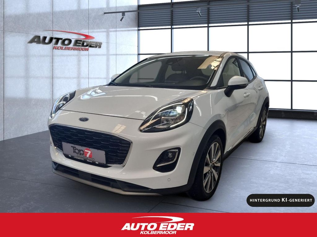 Ford Puma 2022 г. Белый, пробег 50581 км