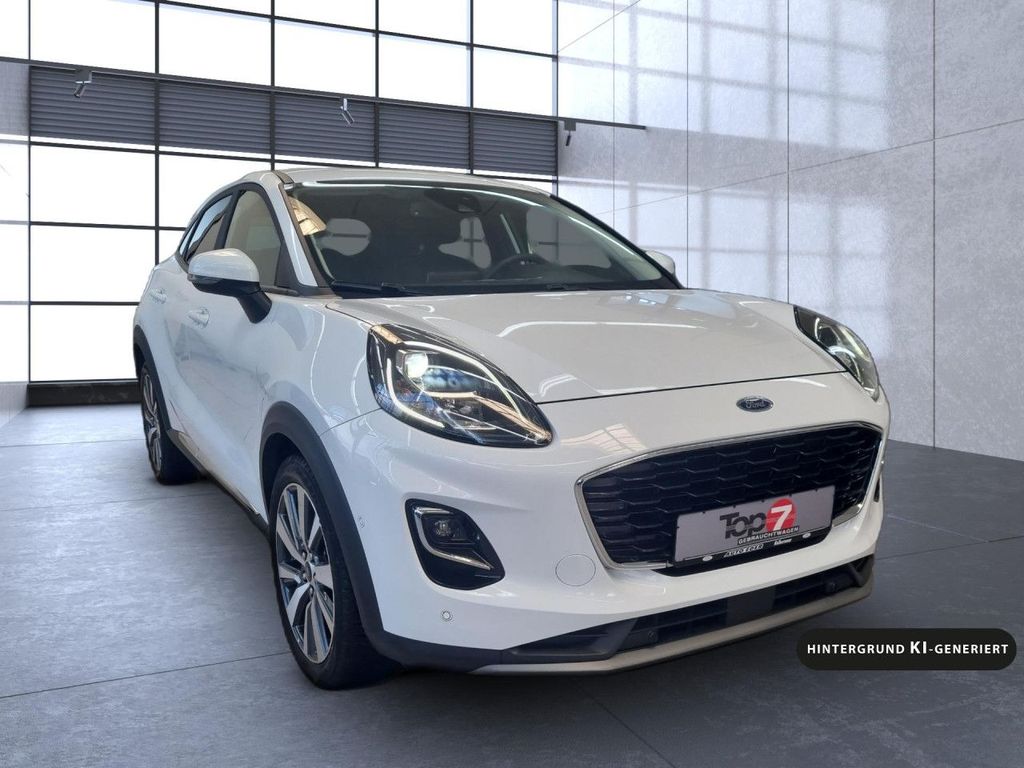 Ford Puma 2022 г. Белый, пробег 50581 км