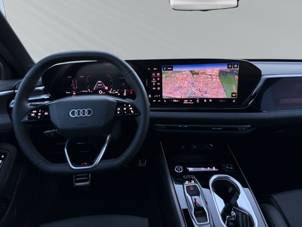 Audi A6 2025 г. Белый, пробег 31855 км