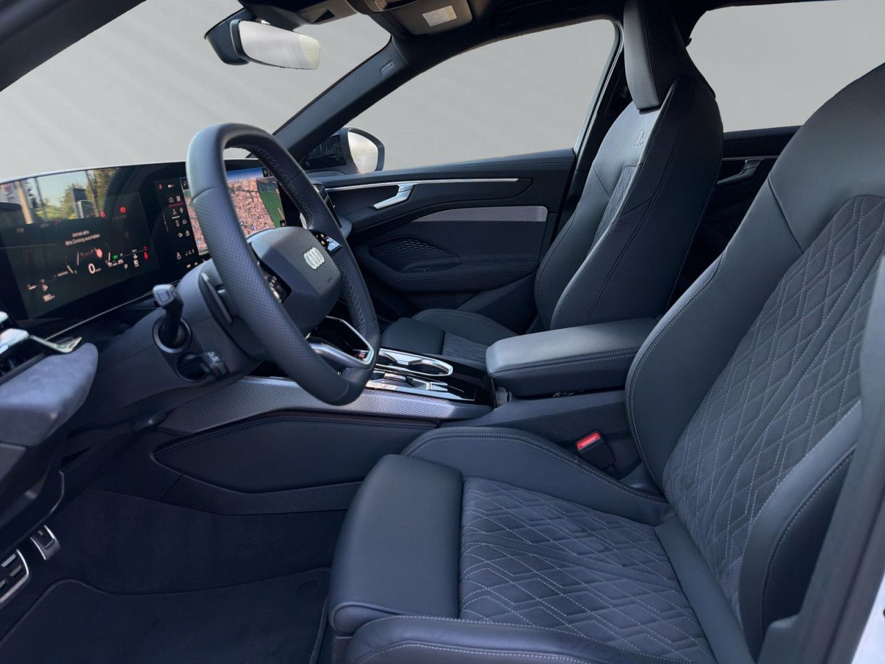 Audi A6 2025 г. Белый, пробег 31855 км