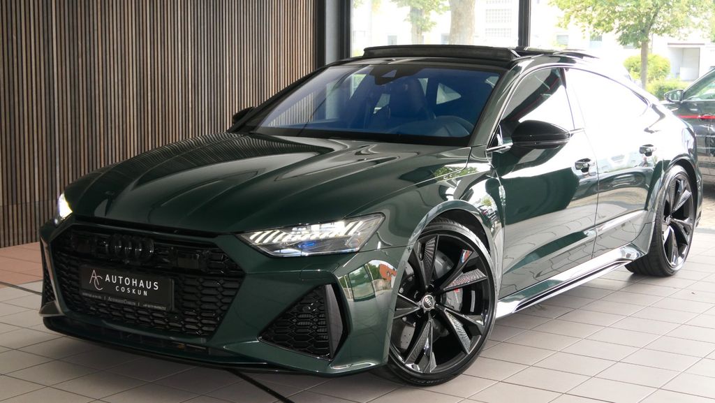 Audi RS7 2024 г. Зелёный, пробег 58000 км