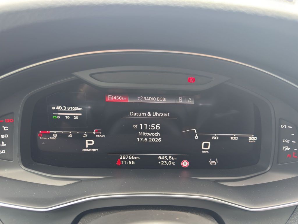 Audi A6 2023 г. Серый, пробег 38765 км