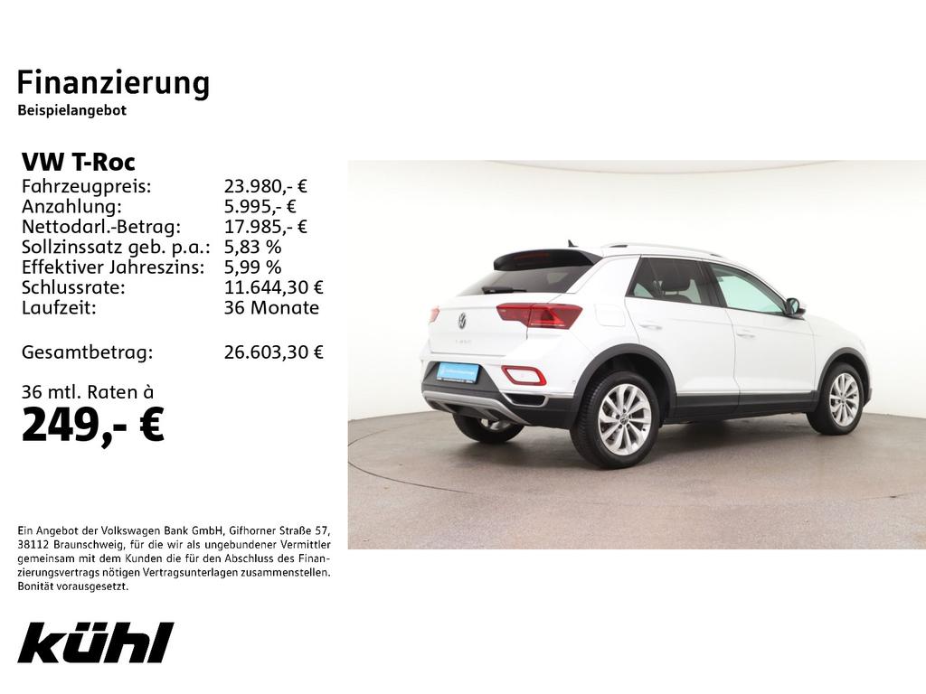Volkswagen T-Roc 2022 г. Белый, пробег 54200 км