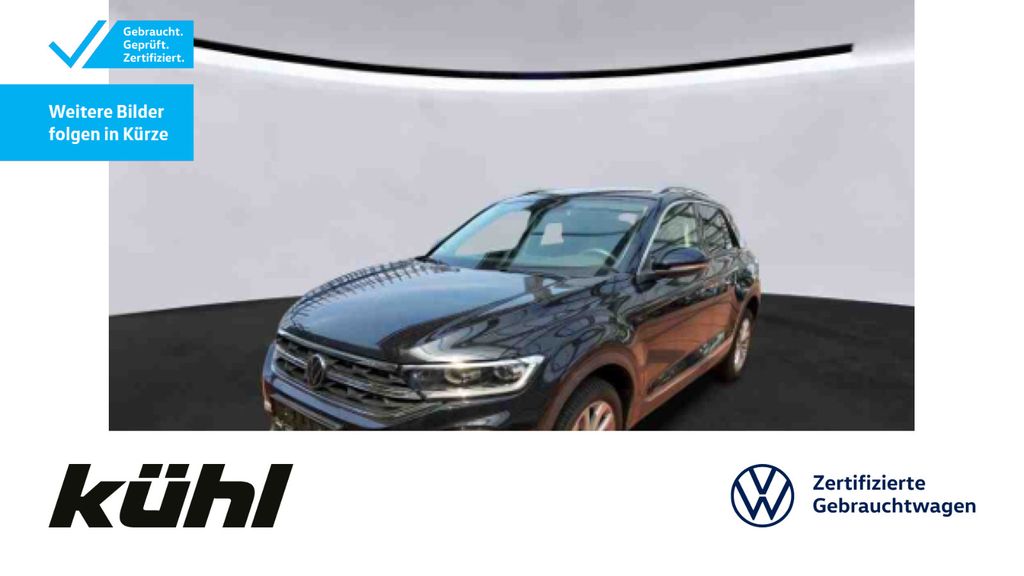 Volkswagen T-Roc 2023 г. Чёрный, пробег 53880 км