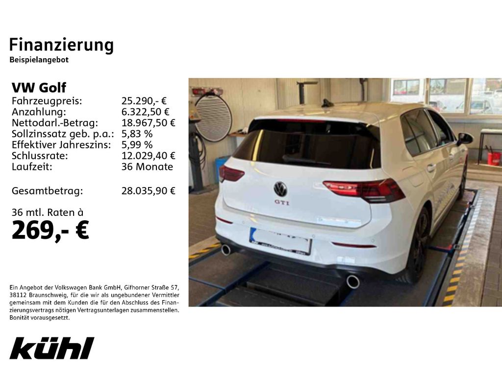 Volkswagen Golf 2022 г. Белый, пробег 42690 км