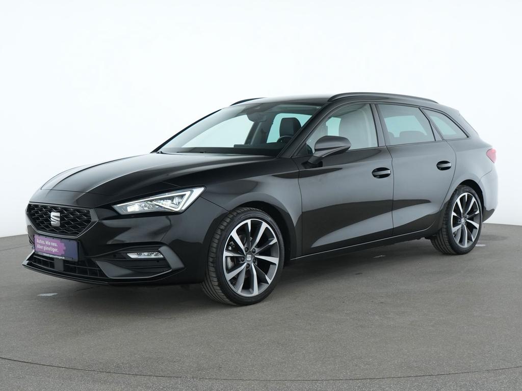 SEAT Leon 2021 г. Чёрный, пробег 50305 км