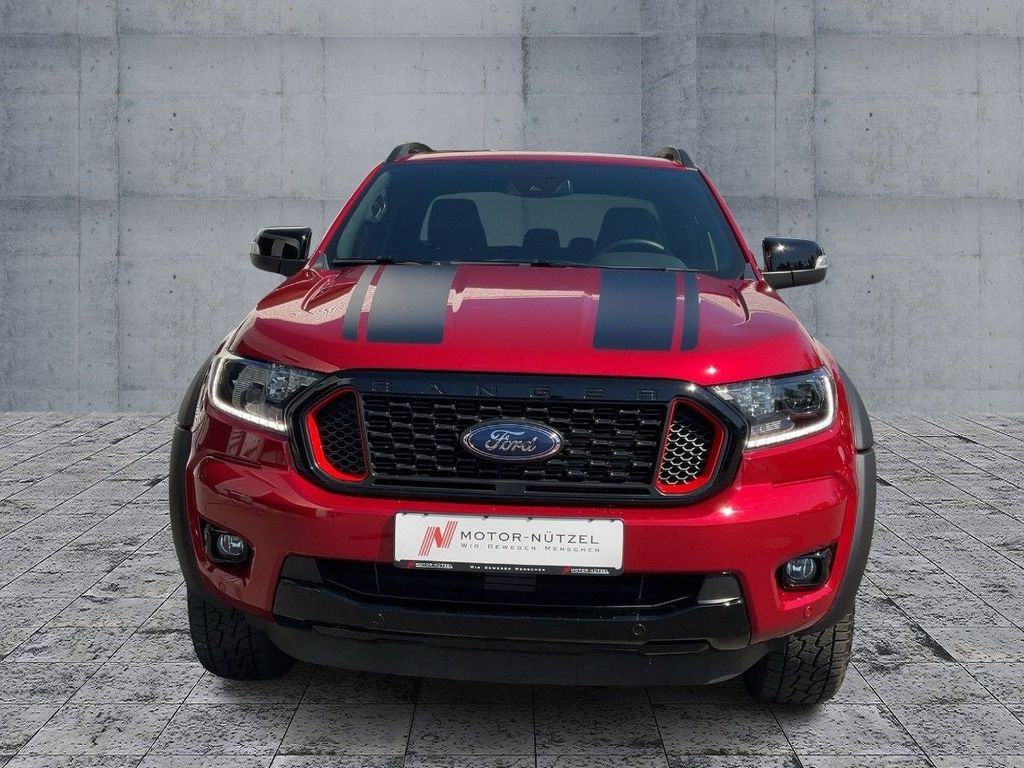 Ford Ranger 2023 г. Красный, пробег 12700 км
