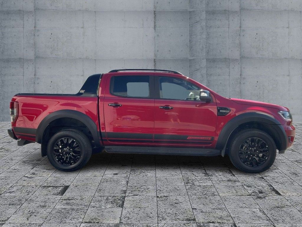 Ford Ranger 2023 г. Красный, пробег 12700 км