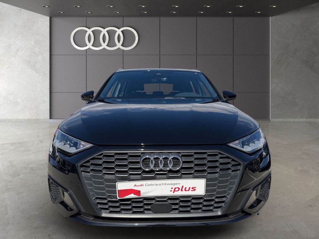 Audi A3 2023 г. Чёрный, пробег 57831 км