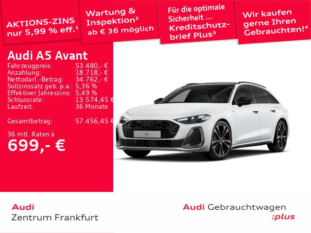 Audi A5 2025 г. Белый, пробег 12384 км